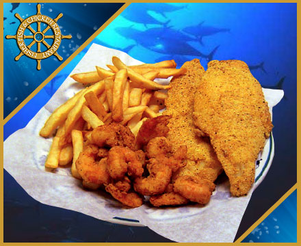 Fisher Fish and Chickent Restaurant Columbus Ohio offers many combination dinners