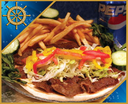 Fisher Fish and Chickent Restaurant Columbus Ohio serves Gyros and Philly Steak